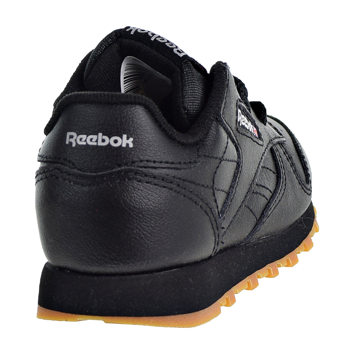 Reebok Classic Leather Toddler's Shoes Black/Gum