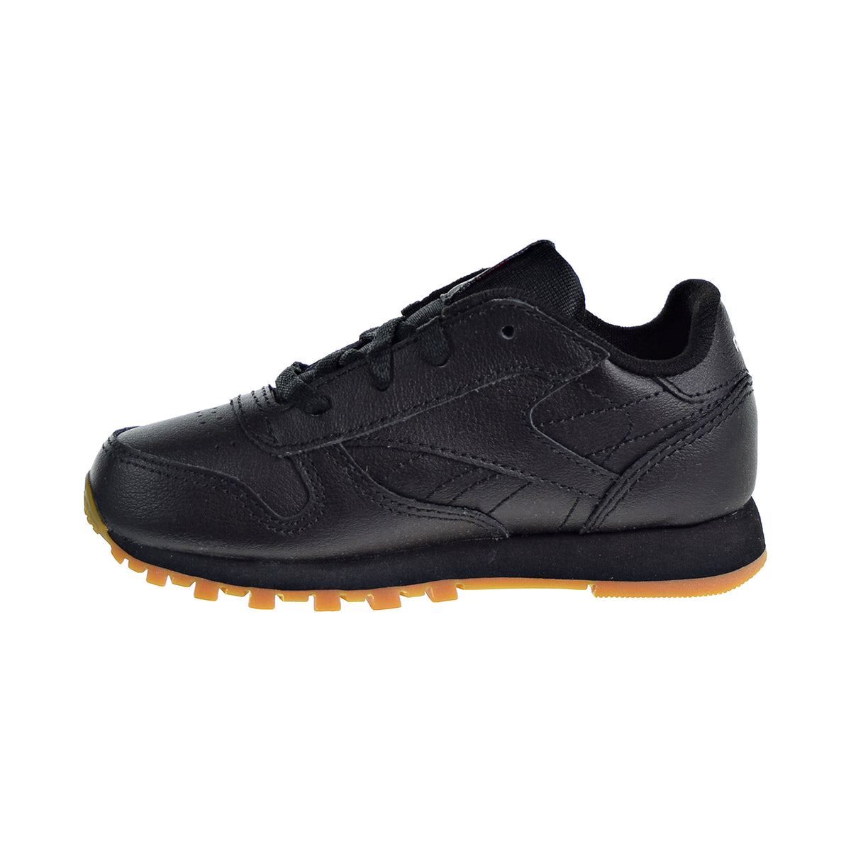 Reebok Classic Leather Toddler's Shoes Black/Gum