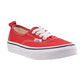 Vans Authentic Elastic Little Kids Shoes Racing Red-True White
