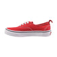 Vans Authentic Elastic Little Kids Shoes Racing Red-True White