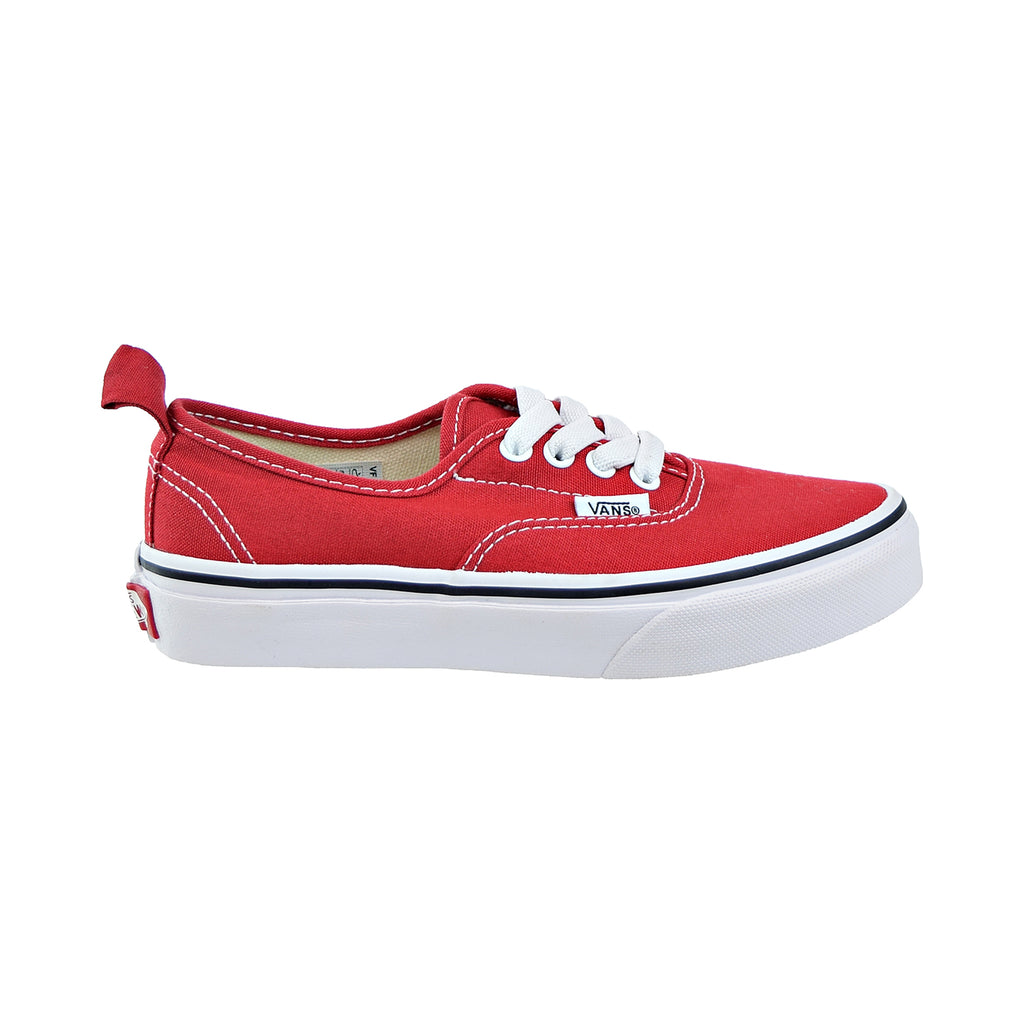 Vans Authentic Elastic Little Kids Shoes Racing Red/True White