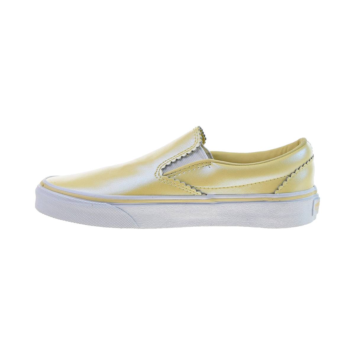 Vans Classic Slip-On "Pearl Suede" Men's Shoes Gold-True White