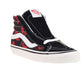 Vans Sk8-Hi 38 DX Anaheim Factory Hot Lips Men's Shoes Black-Red-White