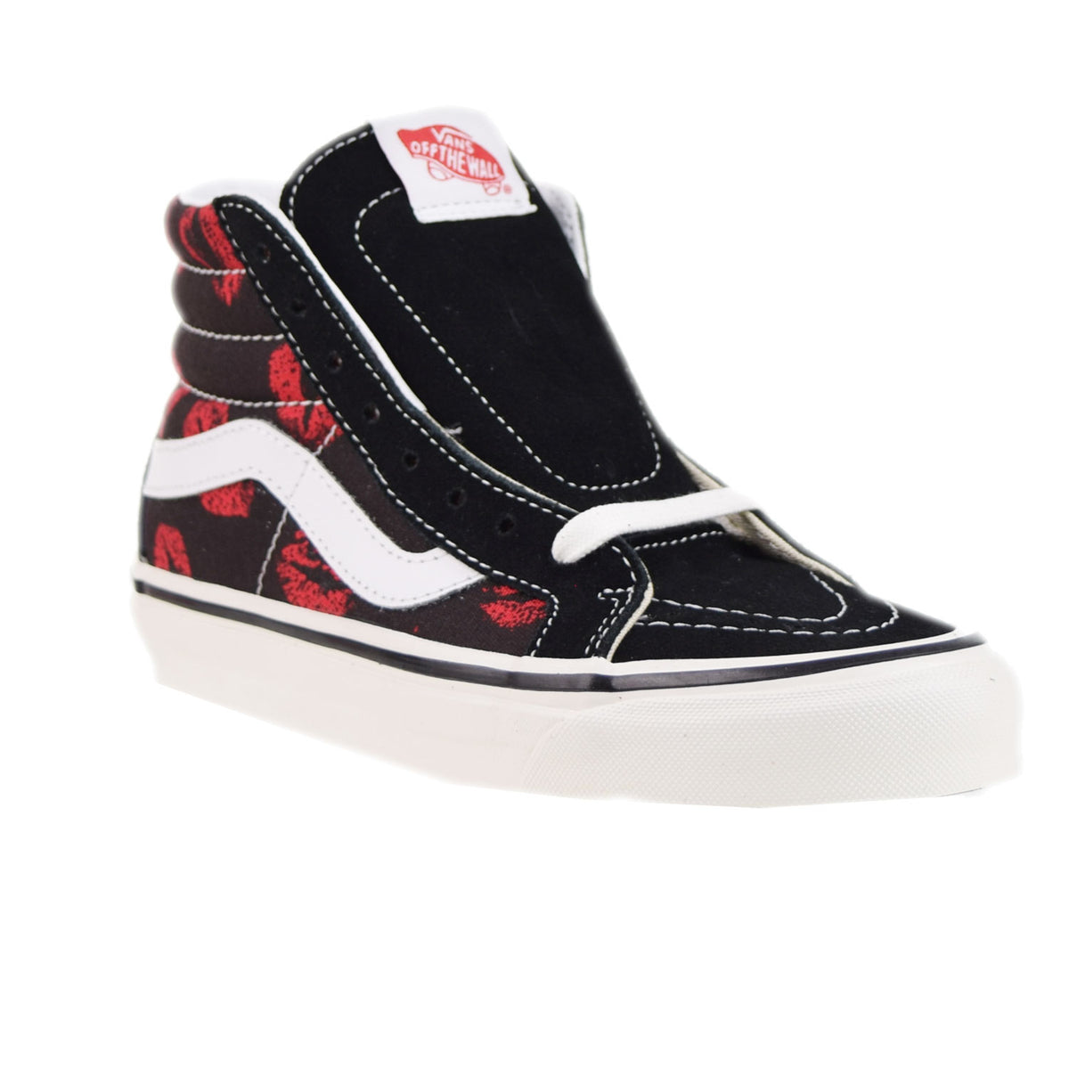 Vans Sk8-Hi 38 DX Anaheim Factory Hot Lips Men's Shoes Black-Red-White