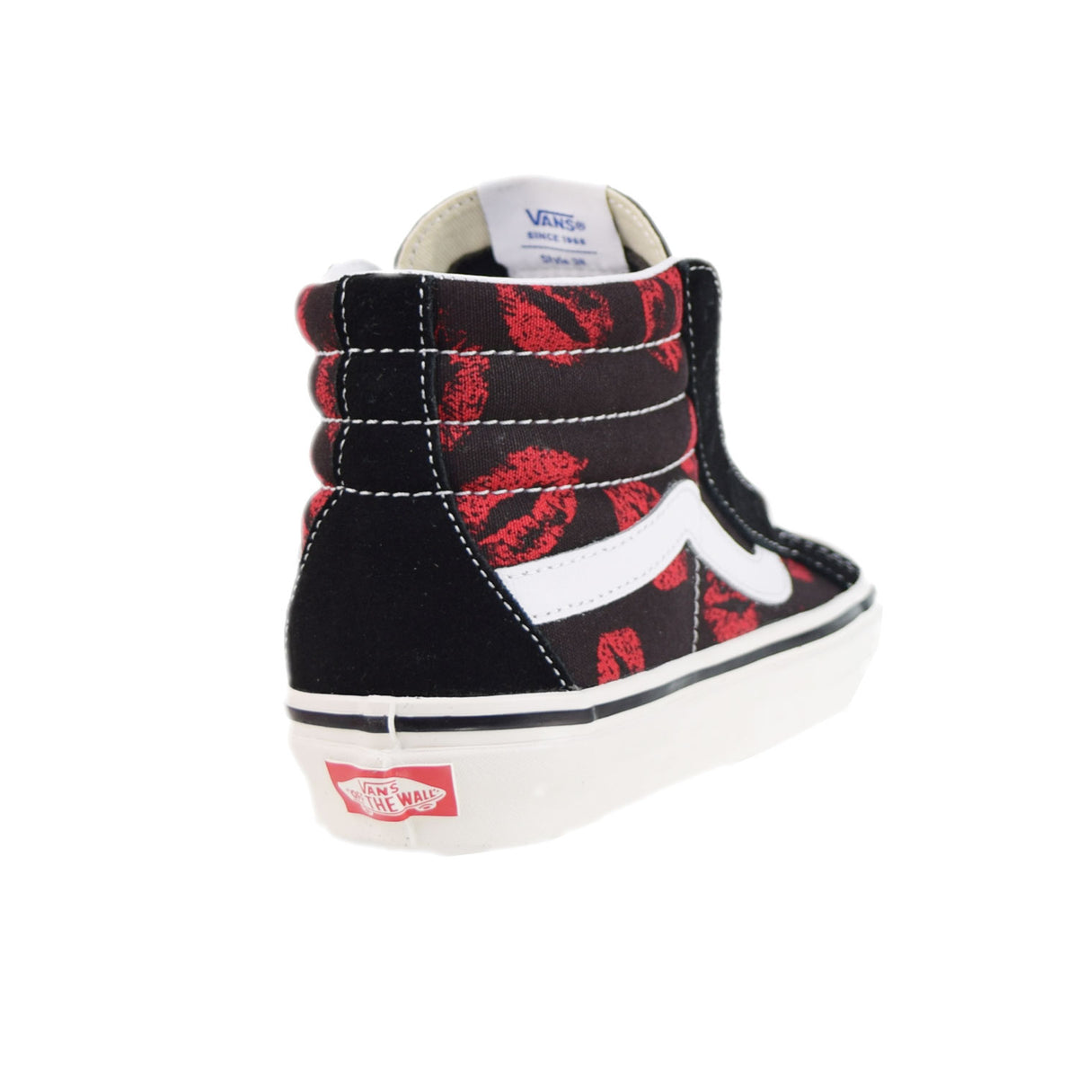 Vans Sk8-Hi 38 DX Anaheim Factory Hot Lips Men's Shoes Black-Red-White