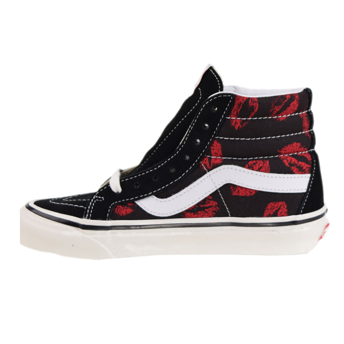 Vans Sk8-Hi 38 DX Anaheim Factory Hot Lips Men's Shoes Black-Red-White