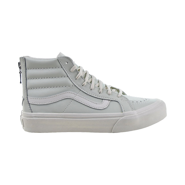Vans Sk8-Hi Slim Zip Leather Men's Shoes Zephyr Blue-Black