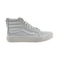Vans Sk8-Hi Slim Zip Leather Men's Shoes Zephyr Blue-Black