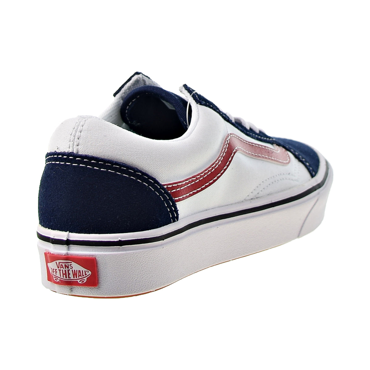Vans ComfyCush Old Skool Men's Shoes Dress Blues-White