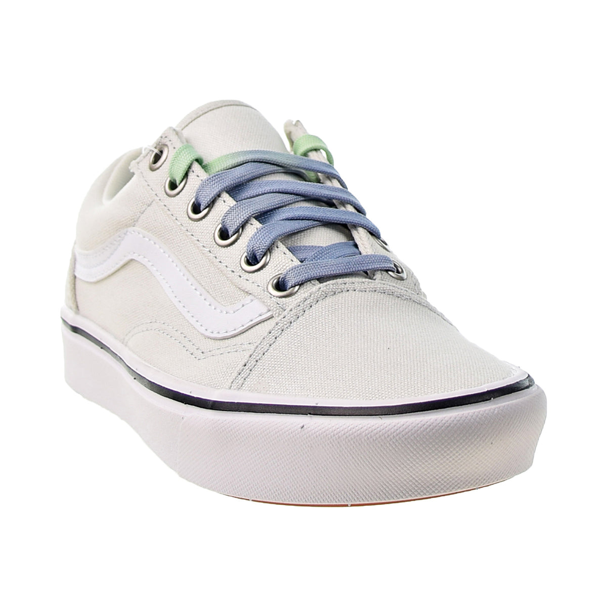 Vans ComfyCush Old Skool Men's Shoes Barely Blue-True White