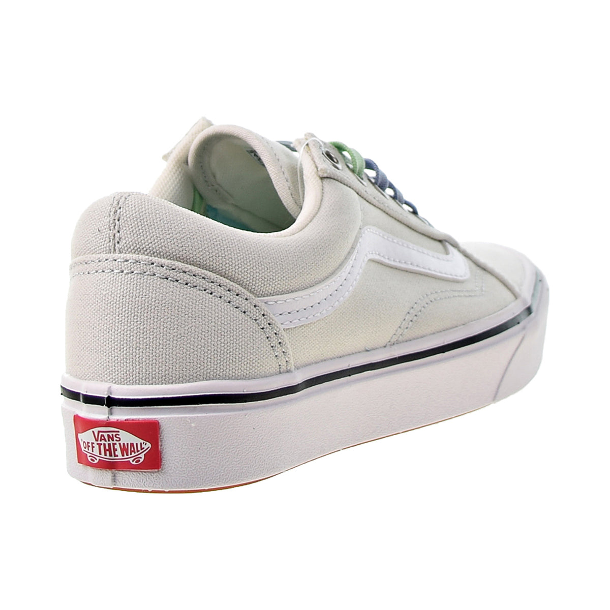 Vans ComfyCush Old Skool Men's Shoes Barely Blue-True White