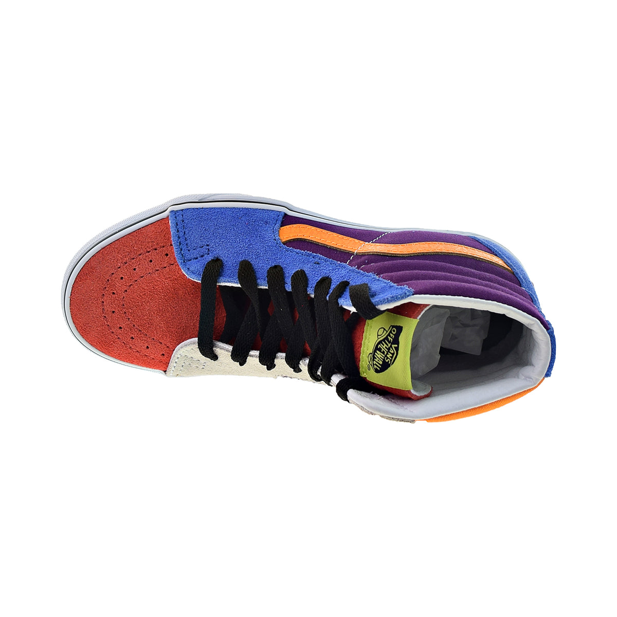 Vans Sk8-Hi Mix & Match Men's Shoes Grape Juice-Bright Marigold