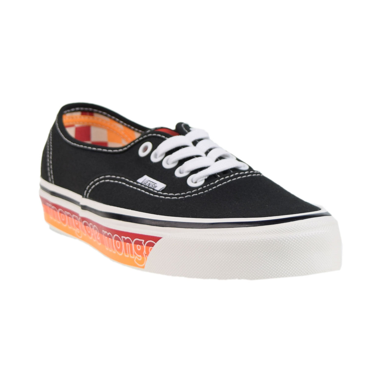 Vans X Our Legends "Mongoose" Authentic 44 Dx Men's Shoes Black-Orange