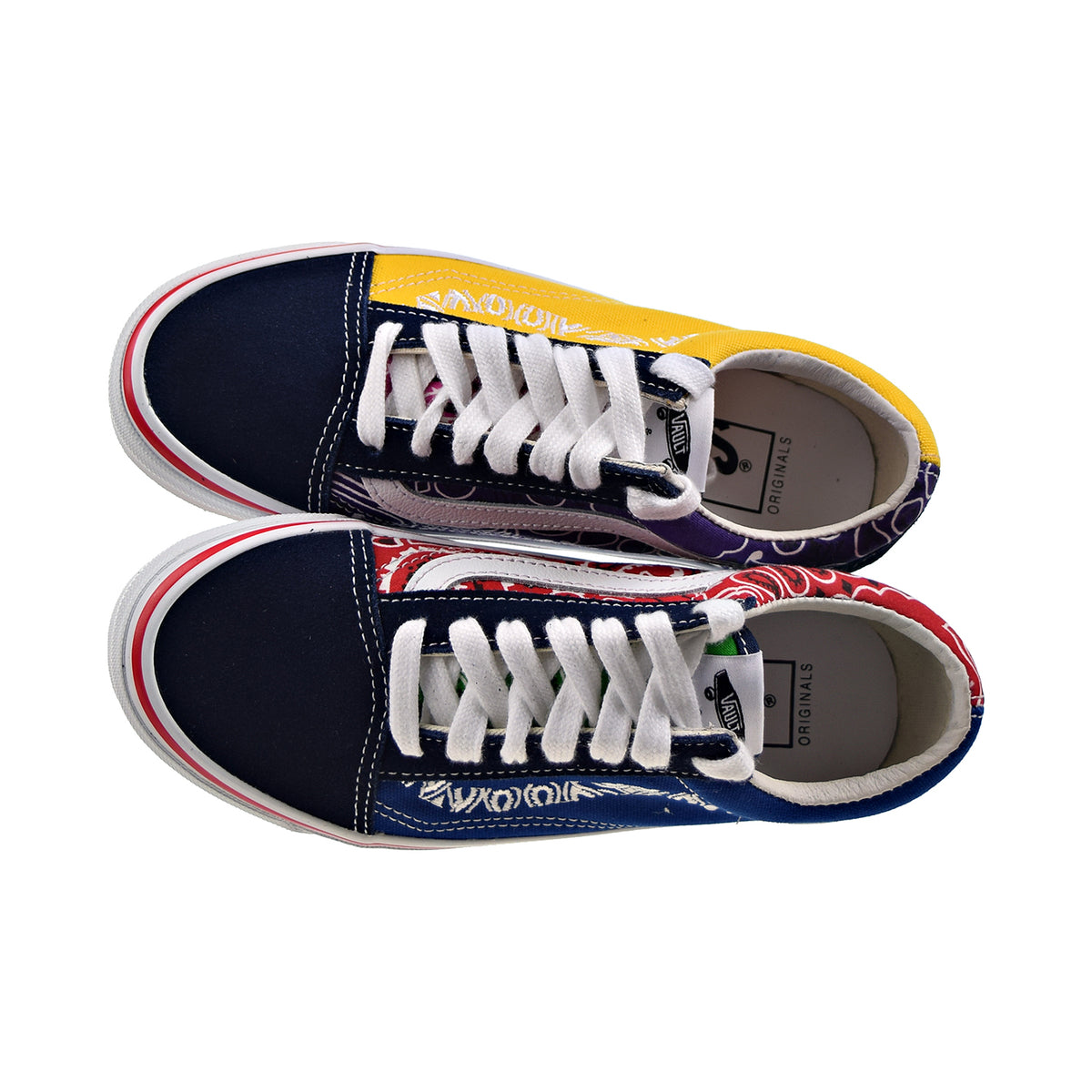 Vans X Bedwin & The Heartbreakers OG Old Skool Men's Shoes Bandana Dress Blue