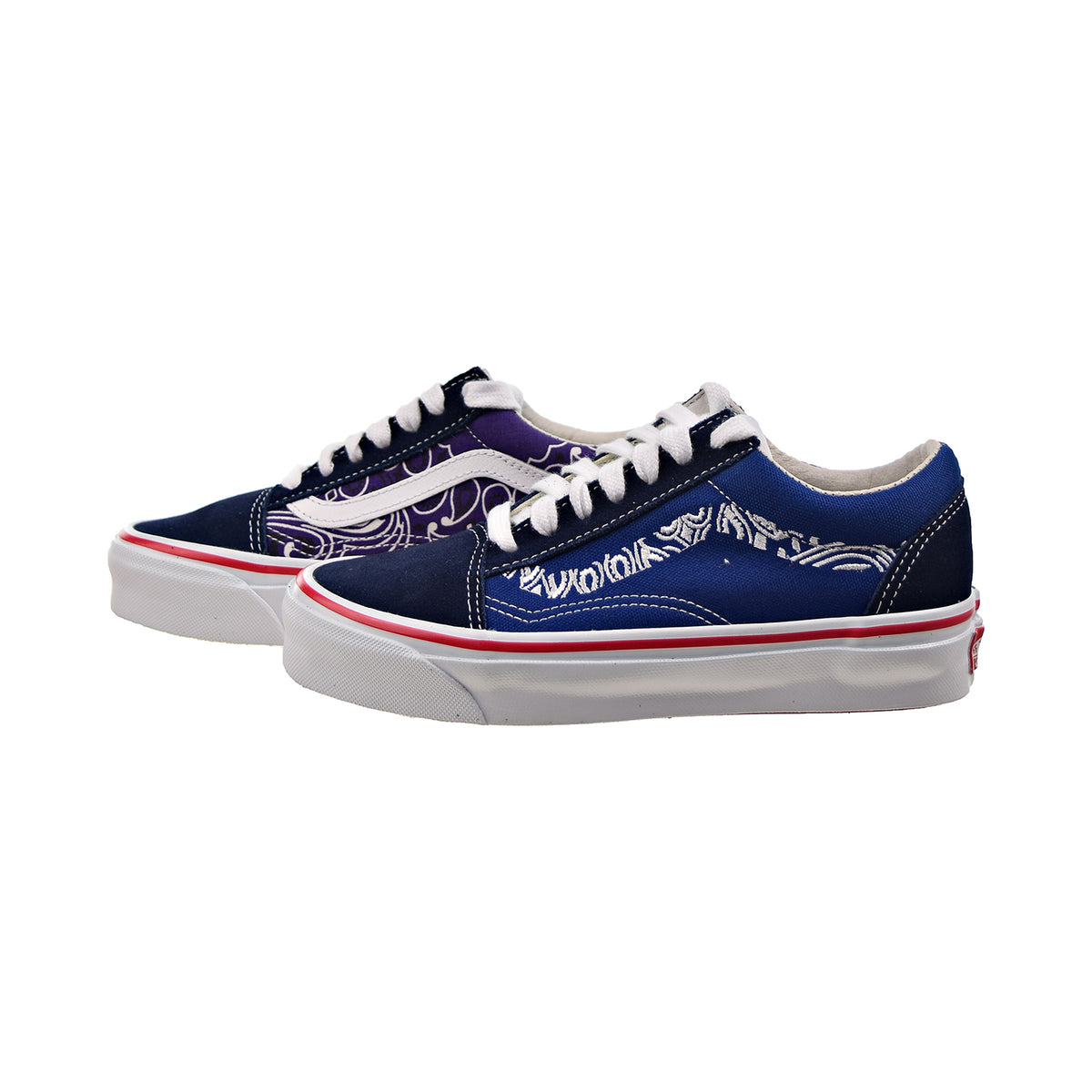 Vans X Bedwin & The Heartbreakers OG Old Skool Men's Shoes Bandana Dress Blue