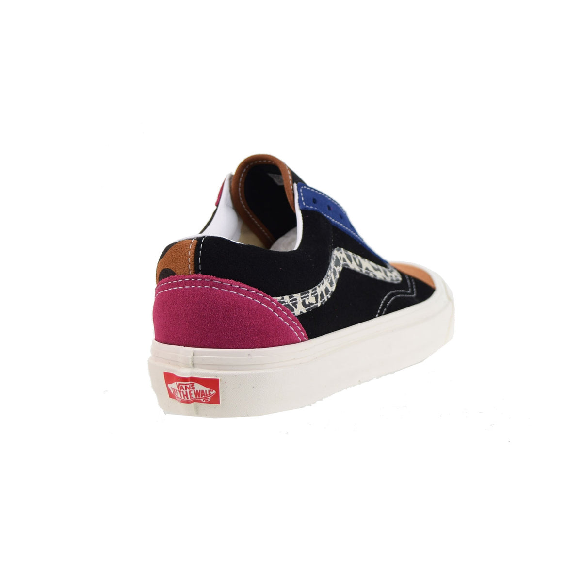 Vans Anaheim Factory Old Skool 36 DX Animal Mix Men's Shoes Brown-Pink