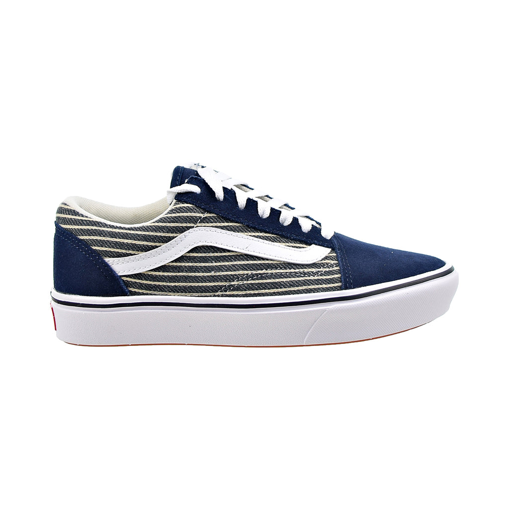 Vans Comfycush Old Skool Men's Shoes Dress Blues-True White Vans Comfycush Old Skool Men's Shoes Dress Blues-True White