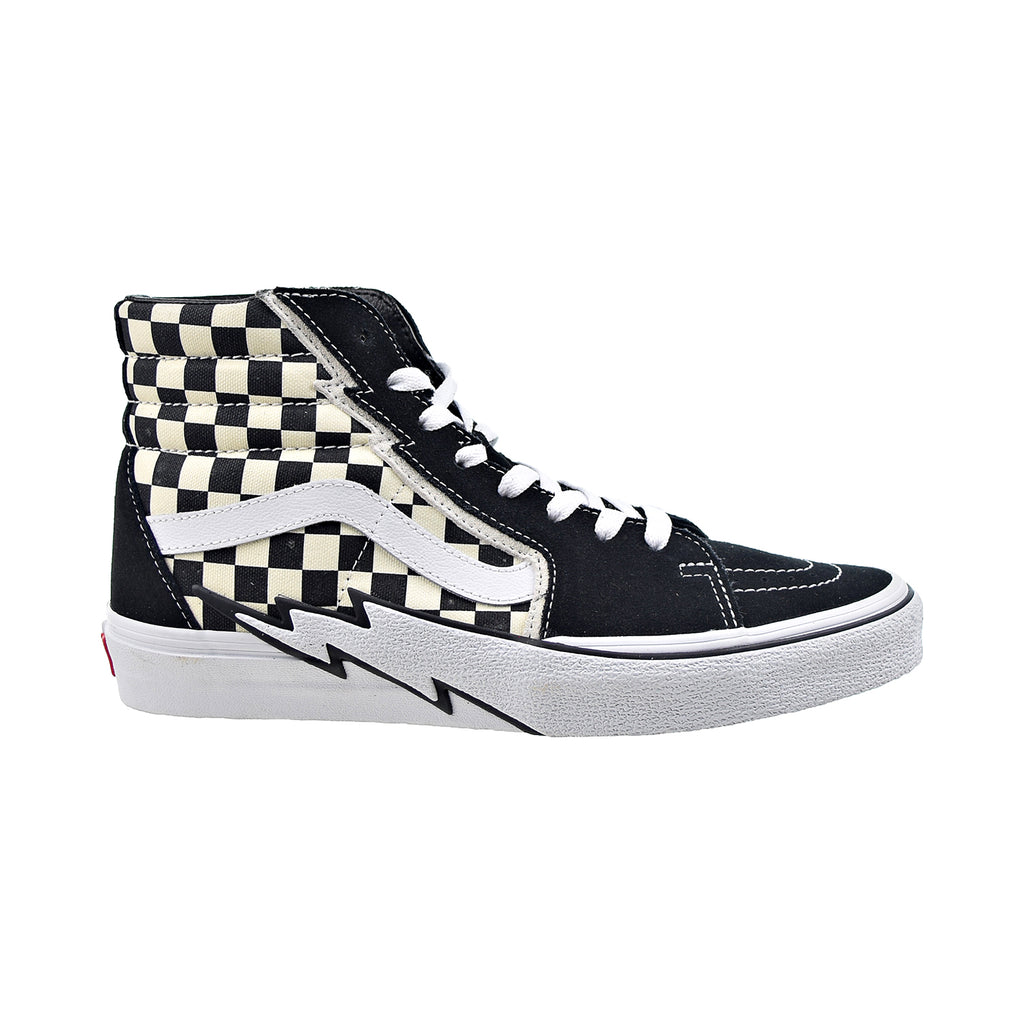 Vans Sk8-Hi Men's Shoes Black-White-Checkboard