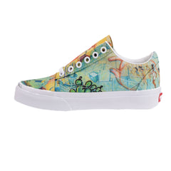Vans X Moca Judy Baca Old Skool Men's Shoes White-Multi