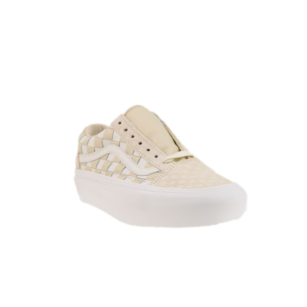 Vans Woven Old Skool Platform Men's Shoes Light Brown