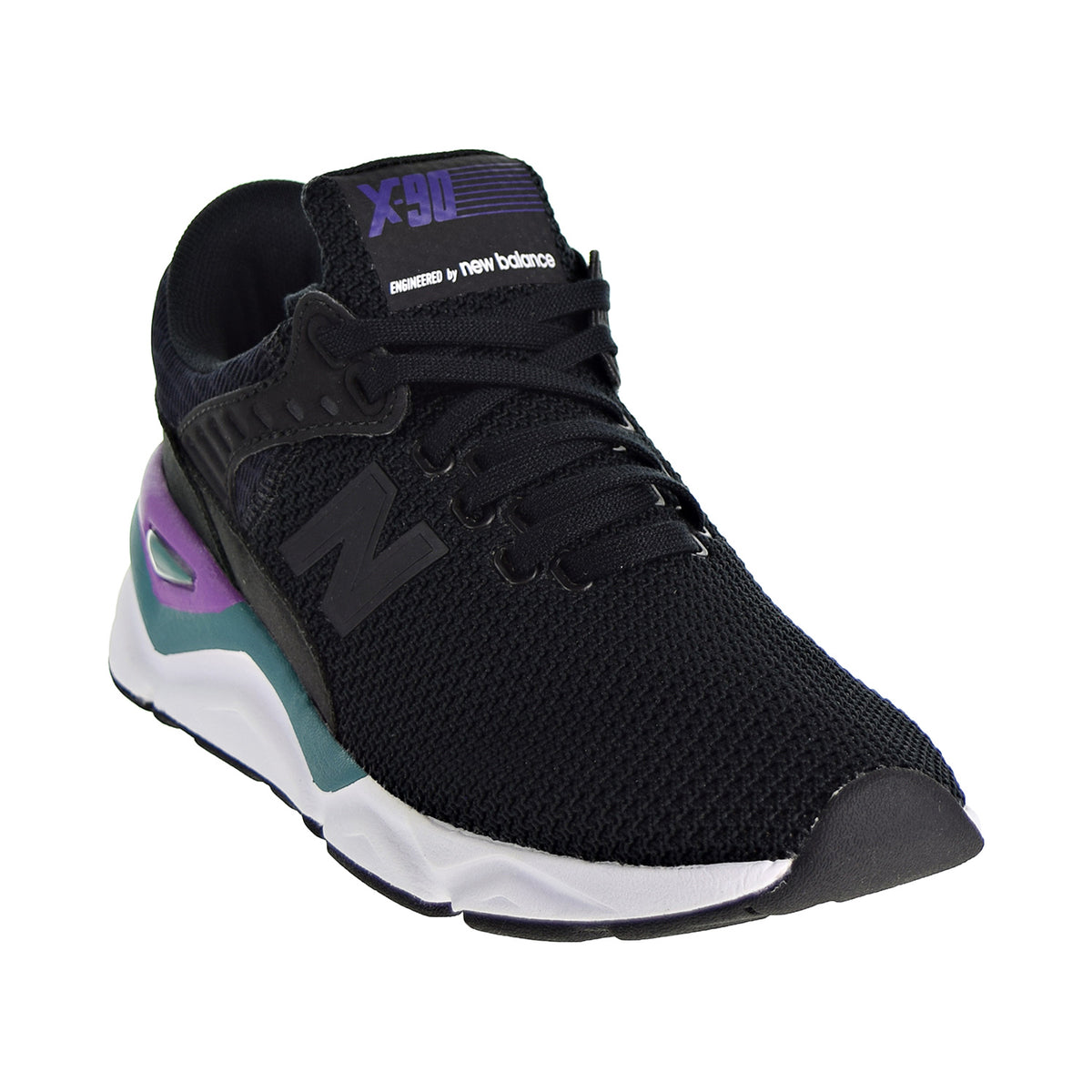 New Balance X-90 Women's Shoes Black/Purple/Teal