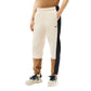 Lacoste Regular Fit Colorblock Men's Joggers Beige-Brown