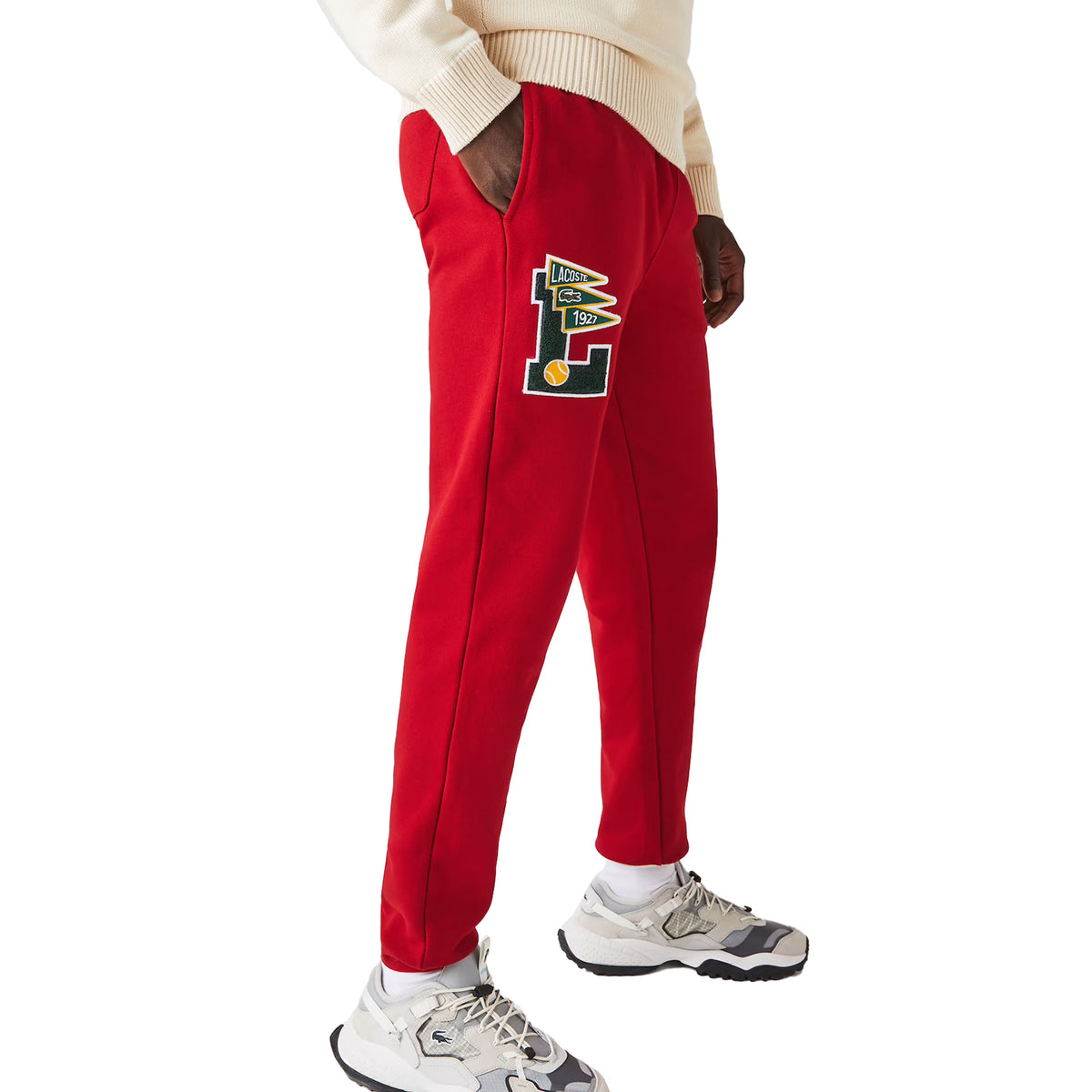 Lacoste Men's Pennants SweatPants Red