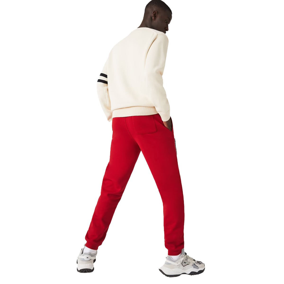 Lacoste Men's Pennants SweatPants Red