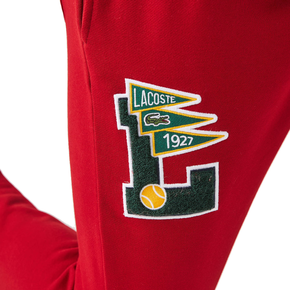 Lacoste Men's Pennants SweatPants Red